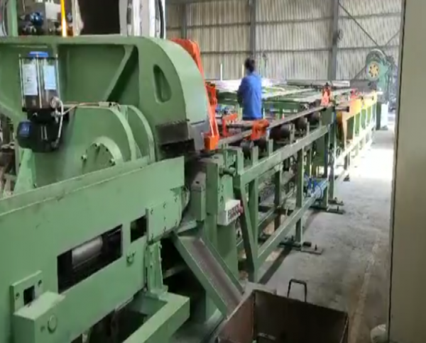 Full Automatic Shearing line in Asia